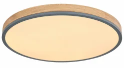 Globo LED-Deckenleuchte 1flg graumehrfarbigbraun^ Deckenleuchten