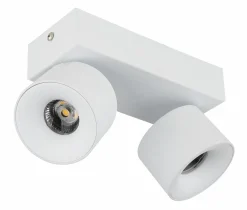 Globo LED-LED Strahler 2flg weißtransparent^ Spots