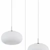 Globo LED-Pendelleuchte 1flg weißsilberfarbenmehrfarbig^ Pendelleuchten