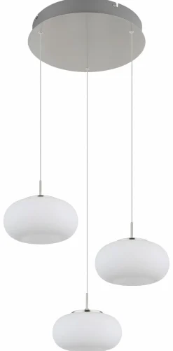 Globo LED-Pendelleuchte 1flg weißsilberfarbenmehrfarbig^ Pendelleuchten