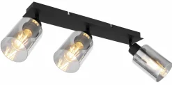 Globo LED-Strahler 3flg schwarz^ Spots