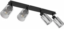 Spots>Globo LED-Strahler 4flg schwarz