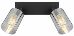 Spots>Globo LED-Strahler 2flg schwarz