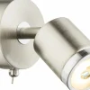 Globo LED-Strahler 1flg silberfarben^ Spots
