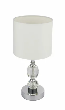Globo LED-Tischleuchte 1flg grauweiß^ Tischleuchten