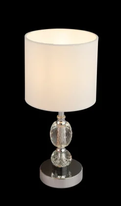 Globo LED-Tischleuchte 1flg grauweiß^ Tischleuchten