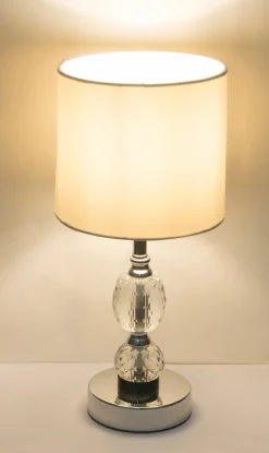 Globo LED-Tischleuchte 1flg grauweiß^ Tischleuchten