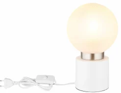 Tischleuchten>Globo LED-Tischleuchte 1flg weiß