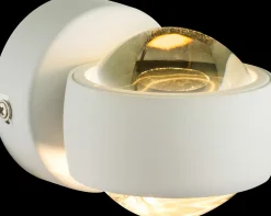 Globo LED-Wandleuchte 2flg weiß^ Wandleuchten