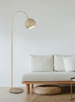 Stehleuchten>Globo Stehleuchte 1flg braunbeige