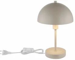 Globo Tischleuchte 1flg beige^ Tischleuchten