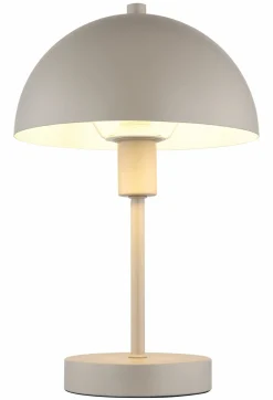 Globo Tischleuchte 1flg beige^ Tischleuchten