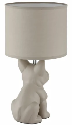 Globo Tischleuchte 1flg beige^ Tischleuchten