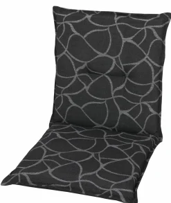 GO-DE Sesselauflage nieder grau^ Outdoor-Textilien|Auflagen