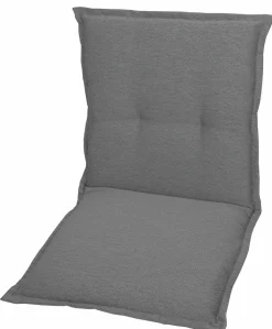 GO-DE Sesselauflage nieder grau^ Outdoor-Textilien|Auflagen