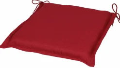 Outdoor-Textilien|Auflagen>GO-DE Sitzkissen rot