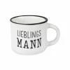 Grafik Werkstatt Espresso-Tasse Vintage weiß^ Dekoration|Tassen