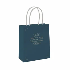 Grafik Werkstatt Geschenktüte groß blau^ Dekoration