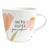 Dekoration|Tassen>Grafik Werkstatt Goldtasse weiß