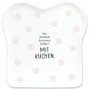 Grafik Werkstatt Toastteller weiß^ Dekoration|Speiseteller