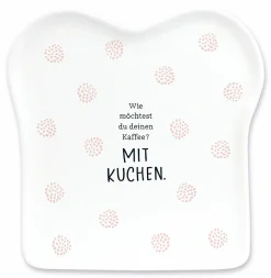 Grafik Werkstatt Toastteller weiß^ Dekoration|Speiseteller