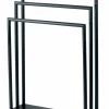 Handtuchständer schwarz^ Badaccessoires