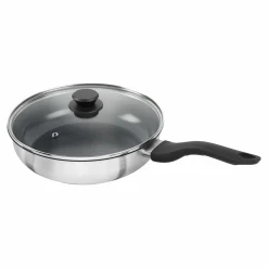Töpfe>Henckels by ZWILLING Schmorpfanne mit Deckel 28cm schwarzsilberfarben