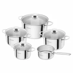 Topfsets>Henckels by ZWILLING Topfset 5tlg. silberfarben