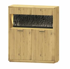 Kommoden & Sideboards> Highboard braun