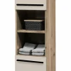 Hochschrank beige^ Badmöbel