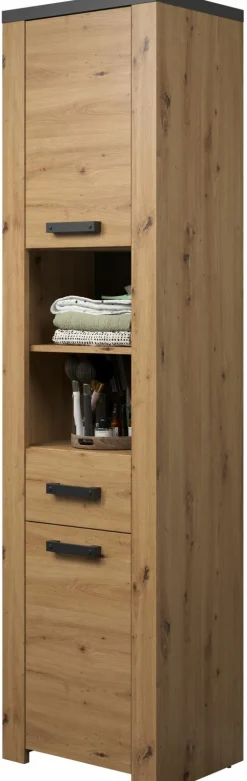 Hochschrank braun^ Badmöbel