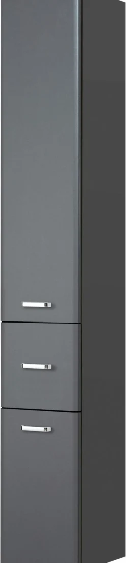 Hochschrank grau^ Badmöbel