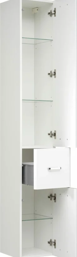 Hochschrank weiß^ Badmöbel