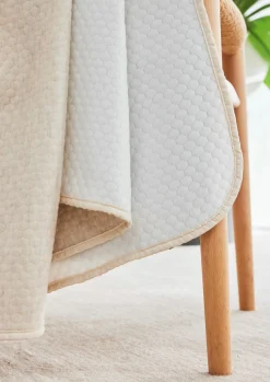 Ibena Kühlende Sommerdecke Doublef. weißbeige^ Bettdecken