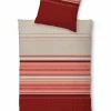 Flanell|Biber>Inspiration Home Flanell-Bettwäsche rot