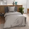 Inspiration Home Renforce-Bettwäsche silberfarben^ Linon-Renforce