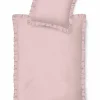Inspiration Home Renforce-Bettwäsche "Rüsche" pink^ Linon-Renforce