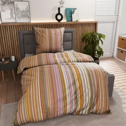 Satin>Inspiration Home Satin-Bettwäsche mehrfarbig