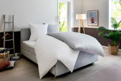 Inspiration Home Satin-Bettwäsche weiß^ Jacquard Bettwäsche|Satin