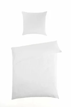 Inspiration Home Satin-Bettwäsche weiß^ Jacquard Bettwäsche