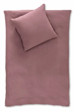 Linon-Renforce|Musselin>Inter Tropic Musselin Bettwäsche pink
