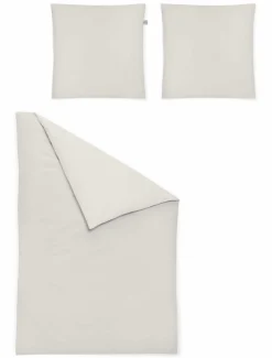 Irisette Biber-Bettwäsche braun^ Biber
