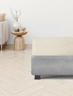 Irisette Jersey-Betttuch braun^ Bettlaken