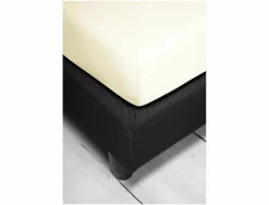 Bettlaken>Irisette Jersey-Spannbetttuch braun