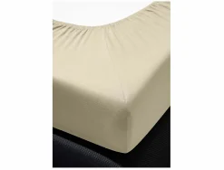 Irisette Jersey-Spannbetttuch braun^ Bettlaken