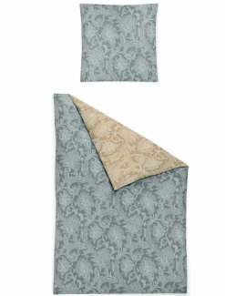 Irisette Mako-Satin-Bettwäsche silberfarben^ Satin