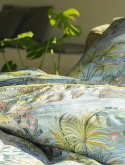 Irisette Satin-Bettwäsche blau^ Satin