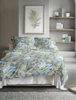 Irisette Satin-Bettwäsche blau^ Satin