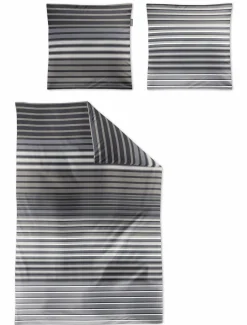 Irisette Tencel-Bettwäsche silberfarben^ Satin