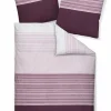 Satin>Janine Mako-Satin-Bettwäsche violett